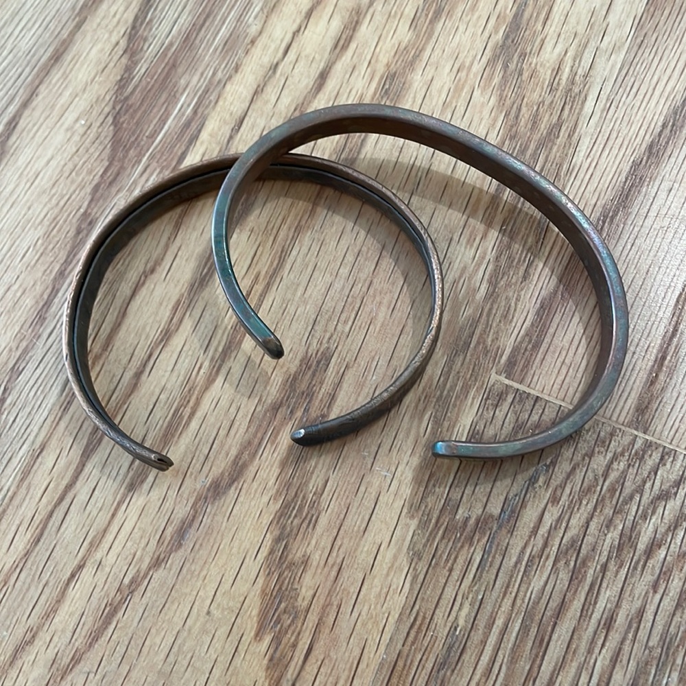 Two South African Copper Bracelets